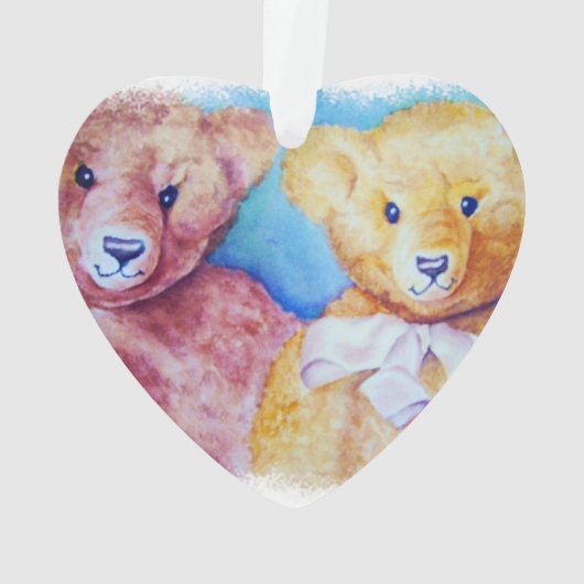 NIEDLICH TEDDY BEARS VALENTINE ORNANATION ORNAMENT (Rückseite)