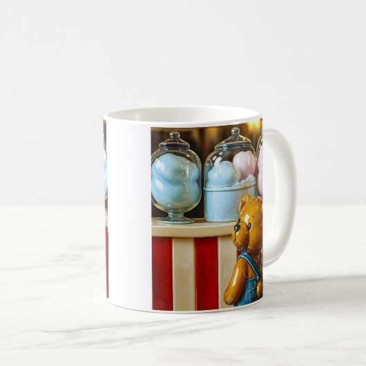 Niedlich Teddy Cotton Kaffeetasse (VorderseiteRechts)