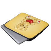 Niedlich Teddy Hypnotist Kids Laptopschutzhülle (Vorne Knopf)
