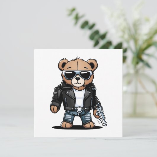 Niedlich Teddy Memes (Stehend Vorderseite)