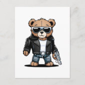 Niedlich Teddy Memes Begleitkarte (Vorderseite)