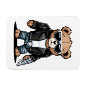 Niedlich Teddy Memes Magnet (Horizontal)