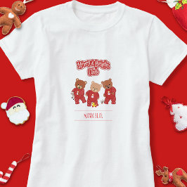 Niedlich Teddy Merry & Bright Club T-Shirt