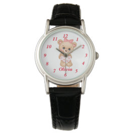 Niedlich Teddy Printed eWatch Armbanduhr