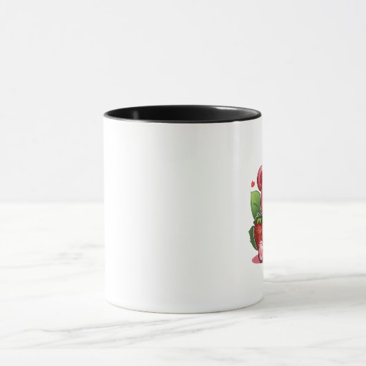 Niedlich Teddy Strawberry Tasse (Zentrum)