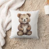Niedlich Teddy Throw Kissen (Decke)