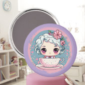 Niedlich Tee Cup Doll Magnet
