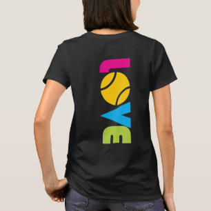 Niedlich Tennis LIEBE - T - Shirt