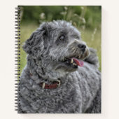 Niedlich Terrier Dog Notizblock (Vorderseite)