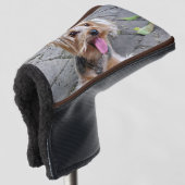 Niedlich Terrier Golf Head Cover Headcover (3/4 Vorderseite)