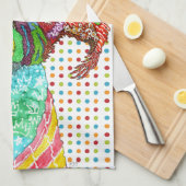 Niedlich Terrier Mixed Brettküche Handtuch (Viertel Falte)