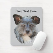 Niedlich Terrier Mixed Rasse Mutt Dog Mousepad (Mit Mouse)