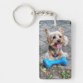 Niedlich Terrier Schlüsselanhänger (Vorderseite)