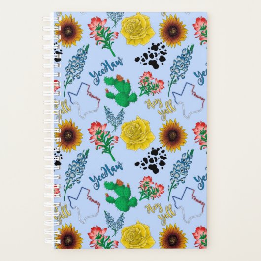 Niedlich Texas Musterplaner Planer (Vorderseite)