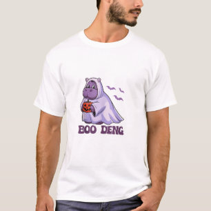 Niedlich Thai Baby Hippo Moo Deng Boo Deng Geist H T-Shirt
