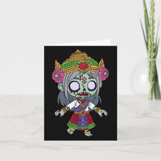 Niedlich Thai Zombie (Vorderseite)
