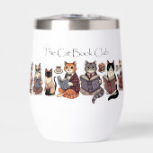 Niedlich "The Cat Book Club" (Vorderseite)