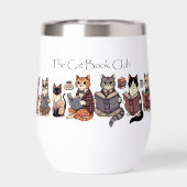 Niedlich "The Cat Book Club" (Rückseite)