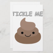 Niedlich Tickle Me Kacke Emoji Briefpapier