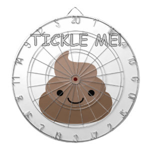 Niedlich Tickle Me Kacke Emoji Dartscheibe