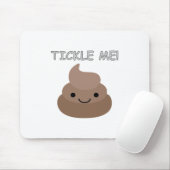 Niedlich Tickle Me Kacke Emoji Mousepad (Mit Mouse)