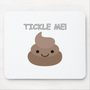 Niedlich Tickle Me Kacke Emoji Mousepad