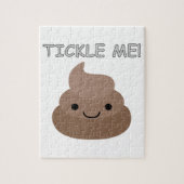 Niedlich Tickle Me Kacke Emoji Puzzle (Vertikal)