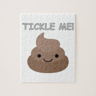 Niedlich Tickle Me Kacke Emoji Puzzle