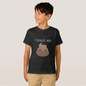 Niedlich Tickle Me Kacke Emoji T-Shirt (Vorne ganz)