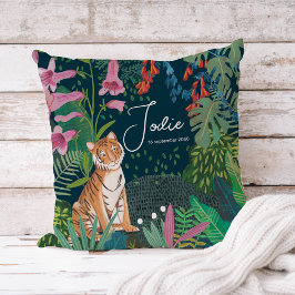 Niedlich Tiger Jungle Neue Babydusche Kissen