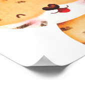 Niedlich Tiger Kinderzimmer Poster Kids Room Decke (Ecke)