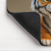 Niedlich Tiger Mousepad (Ecke)