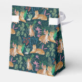Niedlich Tiger Safari Jungle Babydusche Geschenkschachtel (Rückseite)