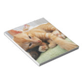 Niedlich Tiger Stripe Kitten Notizblock (angewinkelt)