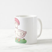 Niedlich Toadstool Pilzduck Kaffeetasse (VorderseiteRechts)