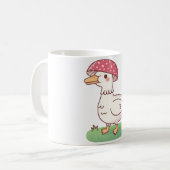 Niedlich Toadstool Pilzduck Kaffeetasse (Vorderseite Links)