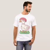 Niedlich Toadstool Pilzduck T-Shirt (Vorne ganz)