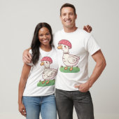 Niedlich Toadstool Pilzduck T-Shirt (Unisex)