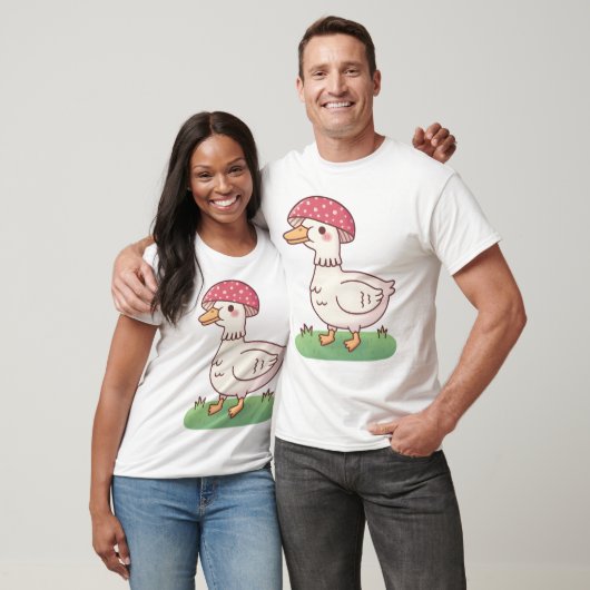 Niedlich Toadstool Pilzduck T-Shirt (Unisex)