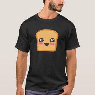 Niedlich Toast Slice Anime Toast Brot T-Shirt