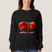 Niedlich Tomato Papillon Sweatshirt (Vorderseite)