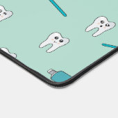 Niedlich Tooth Aquamarin Minze Zahnpasta Zahnbürst Schreibtischunterlage (Ecke)