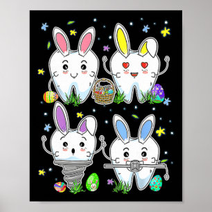Niedlich Tooth Dental Squad Dental Assistant Oster Poster