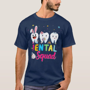 Niedlich Tooth Dental Squad Dental Assistant Oster T-Shirt
