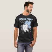 Niedlich Tooth Fairy Halloween Kostüm Dentalassist T-Shirt (Vorne ganz)