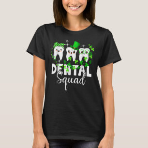Niedlich Tooth Leprechaun Hat Dental Squad St Patr T-Shirt