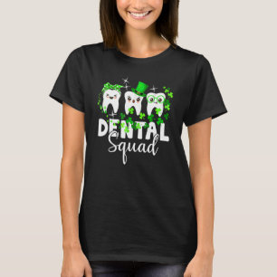 Niedlich Tooth Leprechaun Hat Dental Squad St Patr T-Shirt