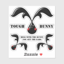 Niedlich Tough Bunny Boxer Rabbit