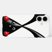 Niedlich Tough Bunny Boxer Rabbit Case-Mate iPhone Hülle (Rückseite (Horizontal))