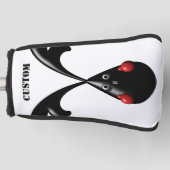 Niedlich Tough Bunny Boxer Rabbit Golf Headcover (Vorderseite)